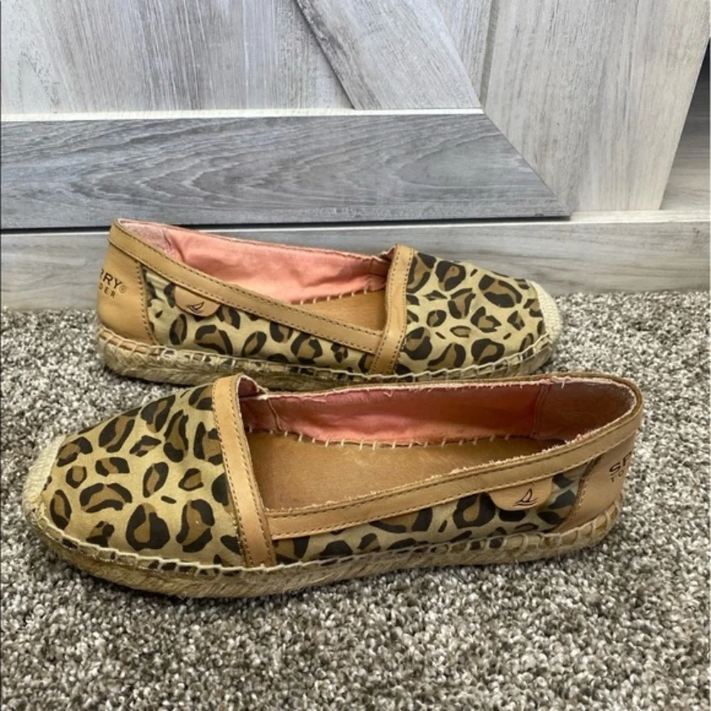 Sperry Top-Sider® 'Danica' Flat Animal Print 6.5